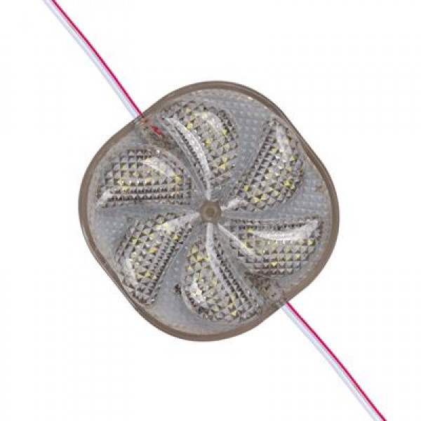 PowerMaster PM-14704 12 Volt 3 Watt Soğuk Beyaz Sabit 6565-2835 Modül Led 65x65x12mm