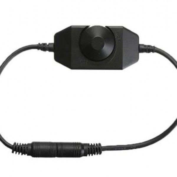 Powermaster DC12V-DC24V 2A Tek Renkli Işık Şiddeti Kontrolü Şerit Led Dimmer PM-4612