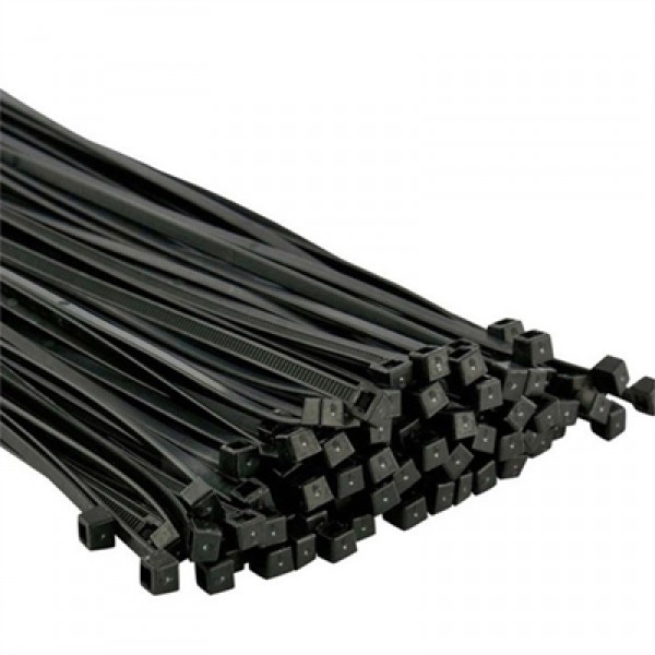 Powermaster 37 Cm Siyah 3.6 Mm Kablo Bağı (100'lü Paket)