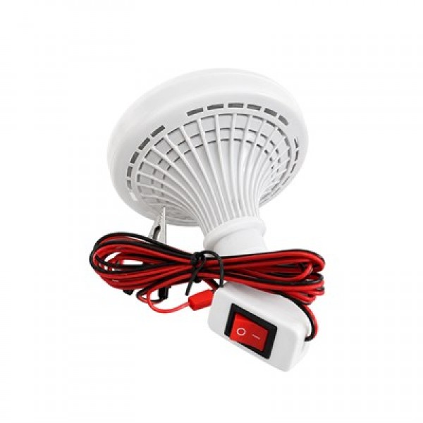 Powermaster Anahtarlı 12 Volt 24 Watt Akü Maşalı 2 Metre Kablolu Led Ampul Powermaster Anahtarlı 12 Volt 24 Watt Akü Maşalı 2 Metre Kablolu Led Ampul