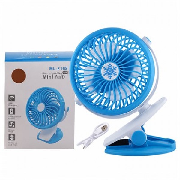 Powermaster ML-F168 Masaüstü Klipsli 3 Hız Kademeli USB'li Fan Vantilatör Powermaster ML-F168 Masaüstü Klipsli 3 Hız Kademeli USB'li Fan Vantilatör