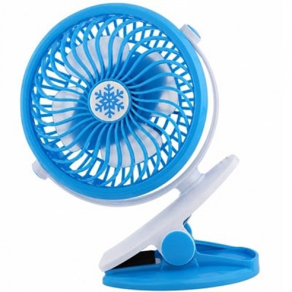 Powermaster ML-F168 Masaüstü Klipsli 3 Hız Kademeli USB'li Fan Vantilatör 