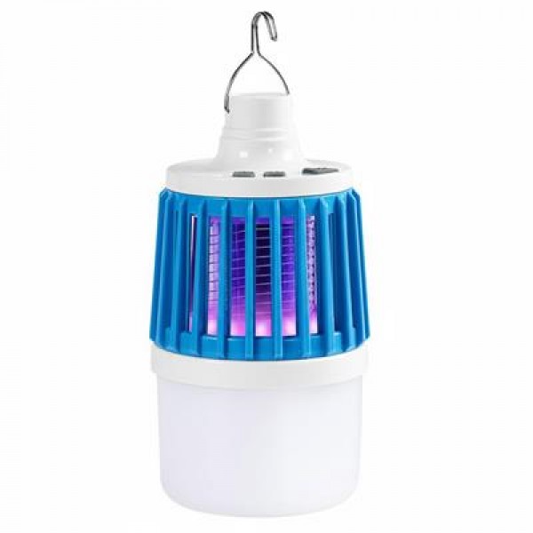 Powermaster MX-858 USB'li Sinek Öldürücü Özellikli 3 Modlu Şarjlı Kamp Feneri