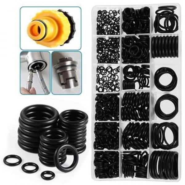 PowerMaster PM-28533 800 Parça Kauçuk Conta Halka Seti O-Ring Nitril NBR Su Geçirmez PowerMaster PM-28533 800 Parça Kauçuk Conta Halka Seti O-Ring Nitril NBR Su Geçirmez