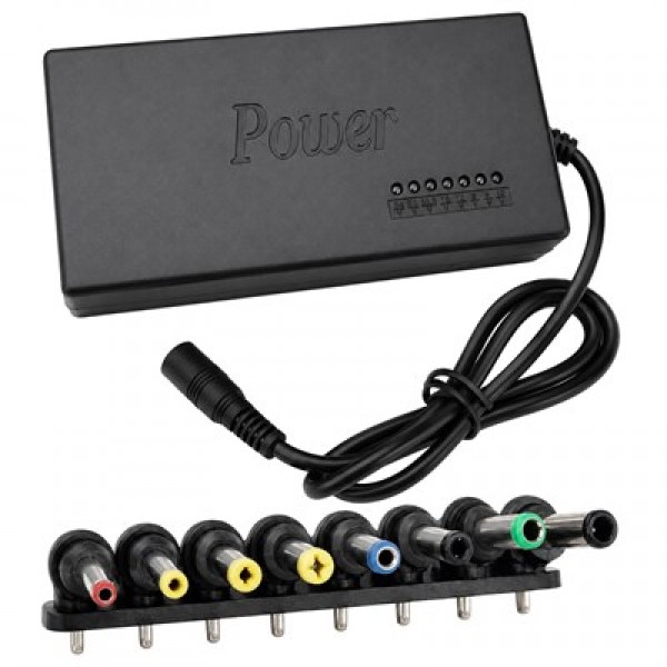 Powermaster PM-13512 12V-24V Ayarlanabilir Voltajlı LED Göstergeli Evrensel Notebook ve Cihaz Adaptörü Powermaster PM-13512 12V-24V Ayarlanabilir Voltajlı LED Göstergeli Evrensel Notebook ve Cihaz Adaptörü