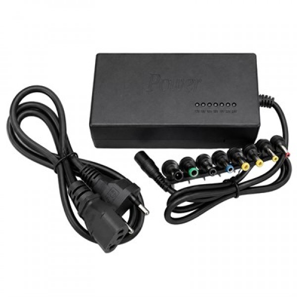 Powermaster PM-13512 12V-24V Ayarlanabilir Voltajlı LED Göstergeli Evrensel Notebook ve Cihaz Adaptörü Powermaster PM-13512 12V-24V Ayarlanabilir Voltajlı LED Göstergeli Evrensel Notebook ve Cihaz Adaptörü
