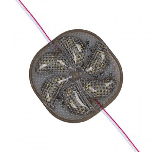 PowerMaster PM-14696 12 Volt 3 Watt Soğuk Beyaz Yanıp Sönen Çakar 6565-2835 Modül Led 65x65x12mm