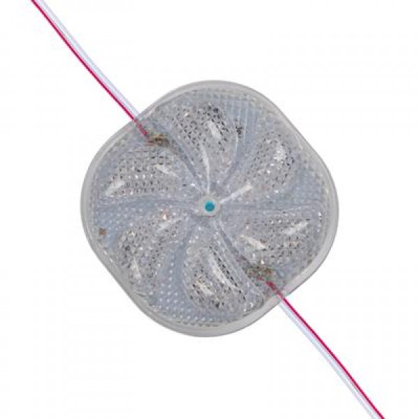 PowerMaster PM-14702 12 Volt 3 Watt RGB Yanıp Sönen Çakar 6565-2835 Modül Led 65x65x12mm