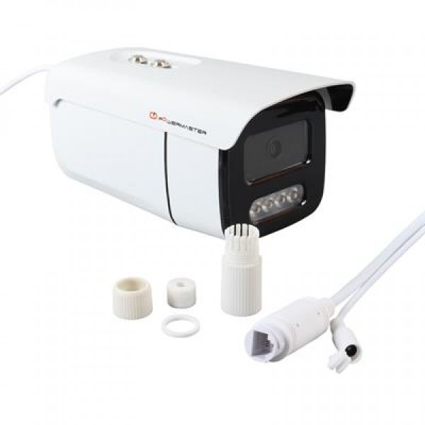 PowerMaster PM-19419 3-4MP IPC 4 Warm Led Metal Kasa Poeli IP Bullet Kamera