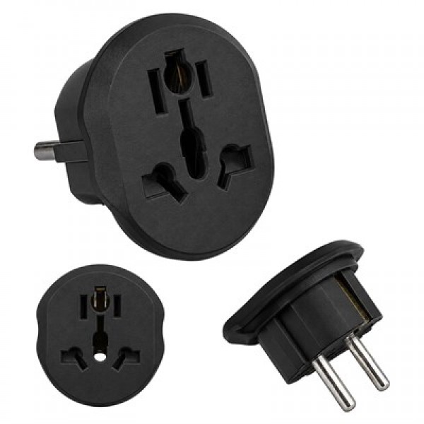 PowerMaster PM-24241 Avrupa Çıkışlı Universal Seyahat Priz Adaptörü Çoklu Fiş Giriş Tipi Uyumu PowerMaster PM-24241 Avrupa Çıkışlı Universal Seyahat Priz Adaptörü Çoklu Fiş Giriş Tipi Uyumu