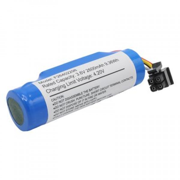PowerMaster PM-24803 3.6V 2600mAh 4 Pin Soketli Beko Yazar Kasa Pos Cihazı Pili 18650 Lityum Batarya (VPS906R)