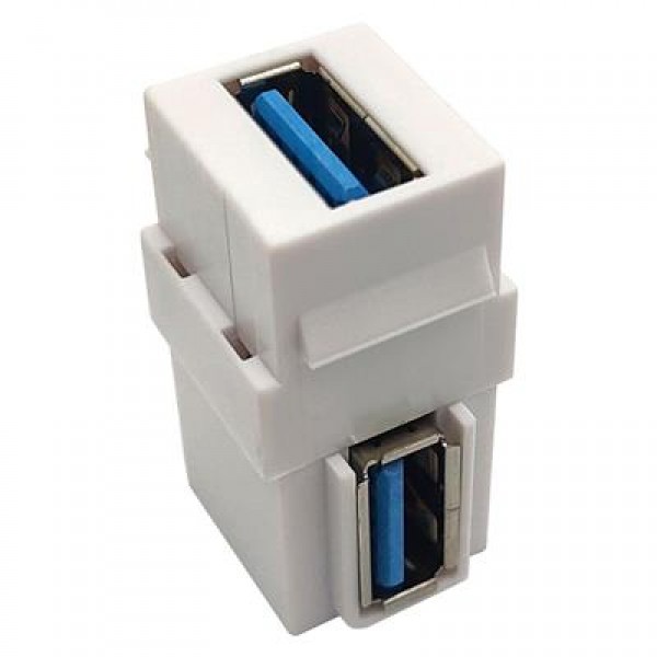 PowerMaster PM-25355 USB 3.0 90 Derece Dişi-Dişi Konnektör