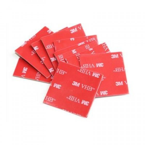 PowerMaster PM-25700 20x20mm Kare 3m Çift Taraflı Bant 10'lu Paket