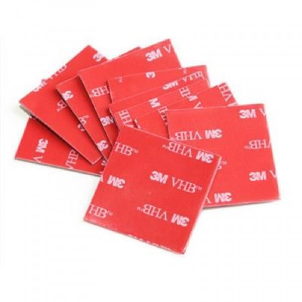 PowerMaster PM-25704 50x50mm Kare 3m Çift Taraflı Bant (10'lu Paket)