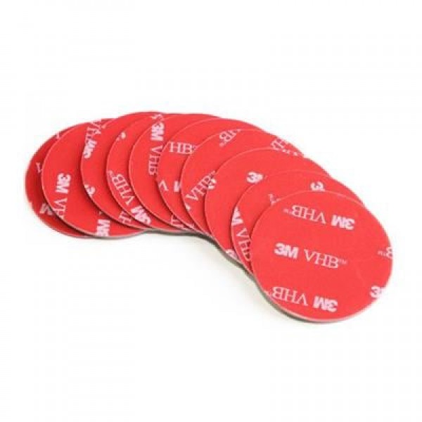 PowerMaster PM-25707 40mm Yuvarlak 3m Çift Taraflı Bant (10'lu Paket)