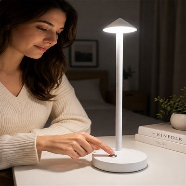 Powermaster PM-25832 Usb'li Ledli Beyaz Gece Lambası Powermaster PM-25832 Usb'li Ledli Beyaz Gece Lambası