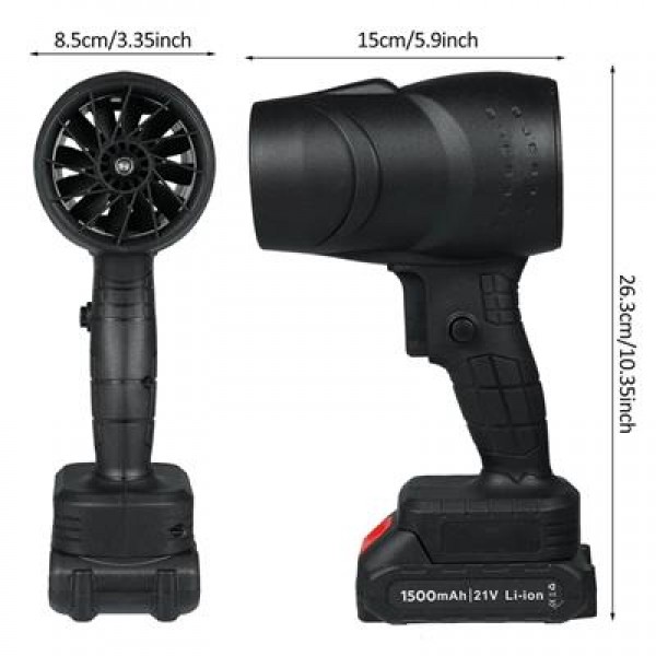 PowerMaster PM-26235 48V Mini Jet Turbo Hava Üfleyici Fan