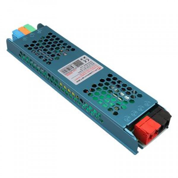 PowerMaster PM-26830 12 Volt 10 Amper 120 Watt Slim Metal Kasa Adaptör 208x50x23mm