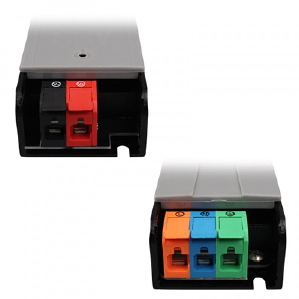 PowerMaster PM-26838 12 Volt 5 Amper 60 Watt Slim Metal Kasa Adaptör Voltaj Göstergeli 148x43x27mm