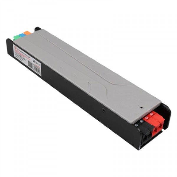 PowerMaster PM-26841 12 Volt 20 Amper 240 Watt Slim Metal Kasa Adaptör Voltaj Göstergeli 238x51x30mm