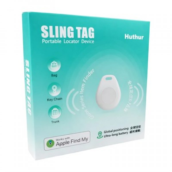 Powermaster PM-27092 Sling Air Tag Apple Find My Uyumlu Akıllı Takip Cihazı Global Konumlandırma