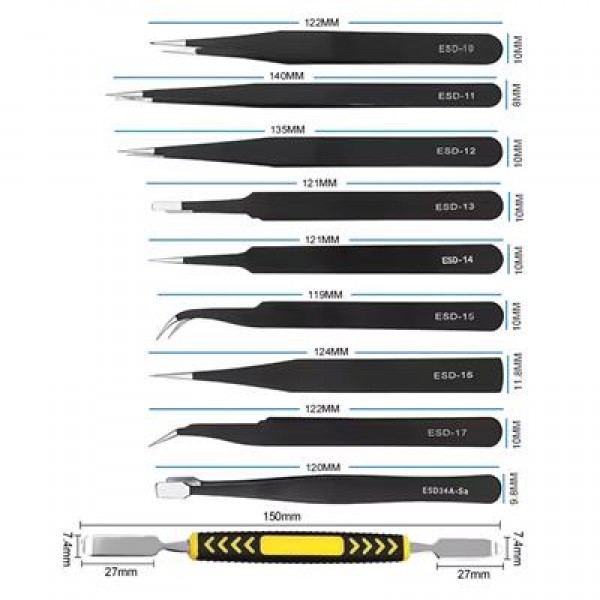Powermaster PM-28655 Telefon Tablet 10in1 Tamir Cımbız Seti