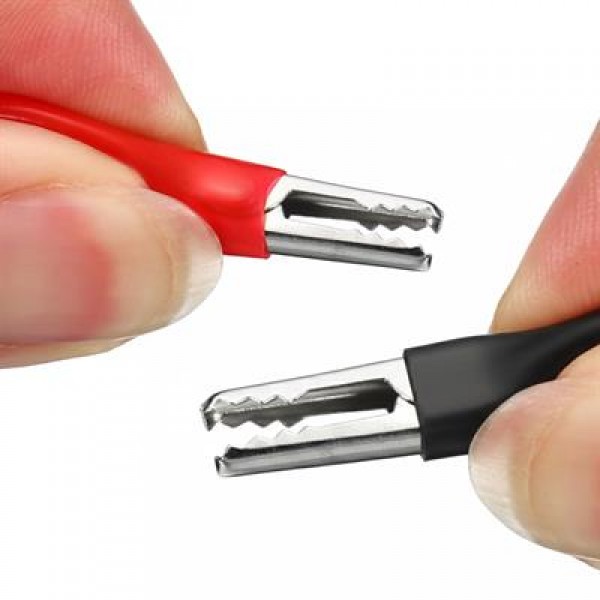 Powermaster PM-28659 USB Dişi - Küçük Krokodil Uçlu 5V 2A Test Kablosu 60 CM