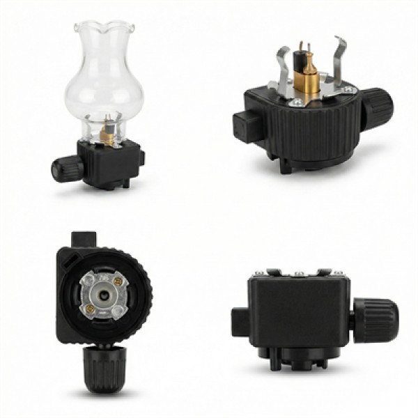 PowerMaster PM-28778 Cam Fanuslu Gaz Kartuş Uyumlu Nostaljik Kamp Lambası