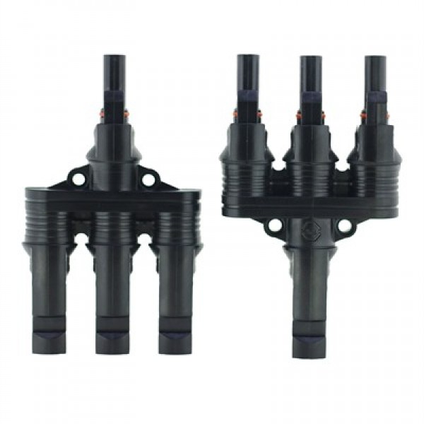 PowerMaster PM-28872 3'lü Güneş Paneli Paralel Bağlantı Konnektörü PowerMaster PM-28872 3'lü Güneş Paneli Paralel Bağlantı Konnektörü