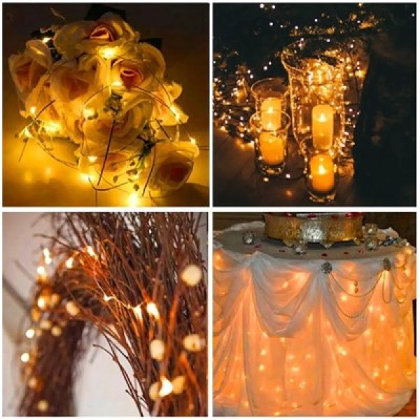 Powermaster PM-29155 Pilli 4.5 Volt 3 Metre Gün Işığı Dekoratif Peri Led