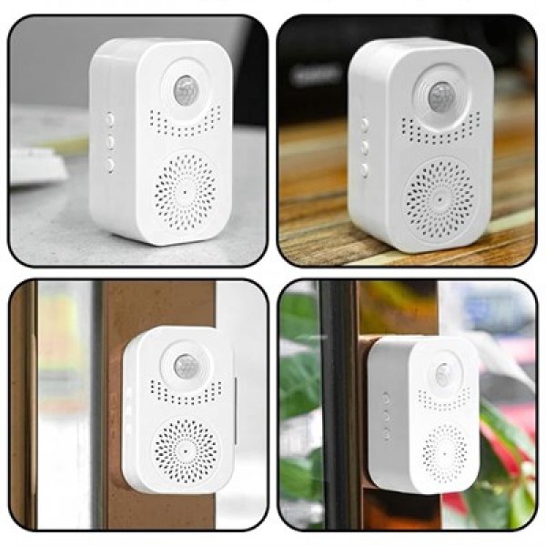 Powermaster PM-29670 Dc 5V Şarjlı Sesli İkaz Akıllı Kapı Sensörü                            