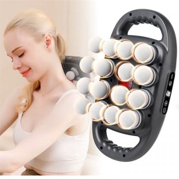 Powermaster PM-29677 16 Başlıklı Ultra Geniş Alanlı Selülit ve Derin Doku Masaj Aleti