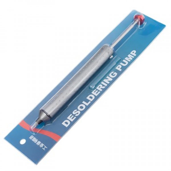 Powermaster PM-29722 Profesyonel Alüminyum Gövdeli Lehim Emme Pompası 220mm Yüksek Vakum Gücü