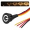 Powermaster PM-30779 5V DC 16mm Gömme Dokunmatik LED Dimmer Kontrolcüsü Switch Buton Siyah