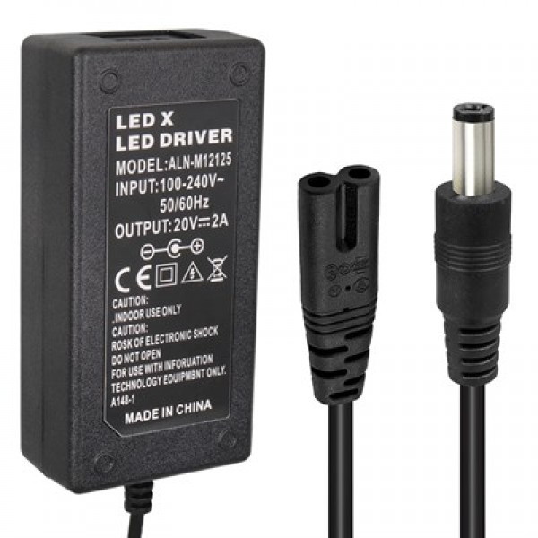 Powermaster PM-31056 20 Volt - 2 Amper 5.5*2.5 Mm Uçlu Adaptör (Lenovo Ibm Notebook)