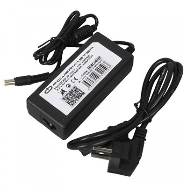Powermaster PM-33062 19 Volt - 1.75 Amper 6.0*4.4 Mm Uçlu Adaptör (Asus Notebook) Powermaster PM-33062 19 Volt - 1.75 Amper 6.0*4.4 Mm Uçlu Adaptör (Asus Notebook)