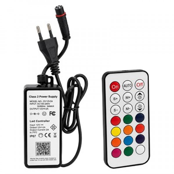 Powermaster PM-37795 Havuz ve Bahçe Şelale Başlığı 90cm RGB LED'li Uzaktan Kontrollü Powermaster PM-37795 Havuz ve Bahçe Şelale Başlığı 90cm RGB LED'li Uzaktan Kontrollü