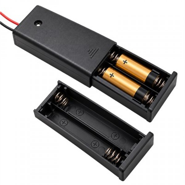 PowerMaster PM-38178 2'li AA On-Off Anahtar Swıtchli Pil Yuvası PowerMaster PM-38178 2'li AA On-Off Anahtar Swıtchli Pil Yuvası