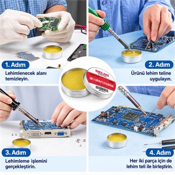 Powermaster PM-38906 100gr Kurşunsuz Lehim Pastası Powermaster PM-38906 100gr Kurşunsuz Lehim Pastası