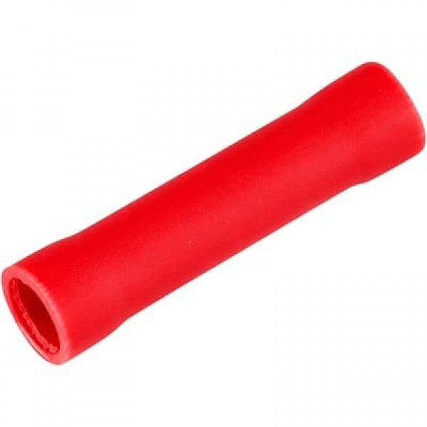 PowerMaster PM-39055 0,5-1,5mm2 Kesit 25x6x4mm Soket Kırmızı İzoleli Kablo Pabucu (100'lü Paket)