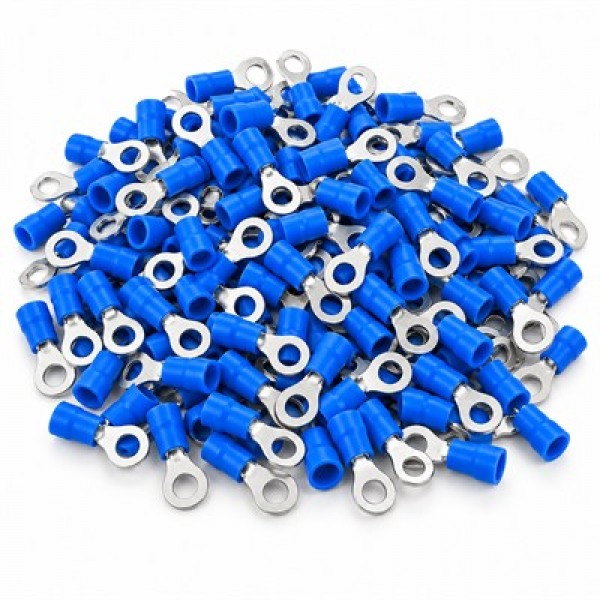 PowerMaster PM-39059 1,5-2,5mm2 Kesit 22x8x6,5mm Soket Mavi İzoleli Kablo Pabucu (100'lü Paket)