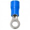 PowerMaster PM-39060 1,5-2,5mm2 Kesit 20x6,5x6,5mm Soket Mavi İzoleli Kablo Pabucu (100'lü Paket)