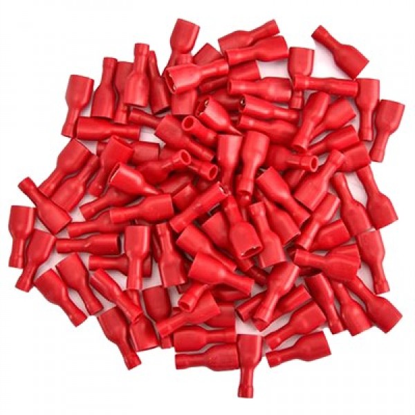 PowerMaster PM-39063 0,5-1,5mm2 Kesit 23x9x6mm Soket Kırmızı İzoleli Kablo Pabucu (100'Lü Paket) PowerMaster PM-39063 0,5-1,5mm2 Kesit 23x9x6mm Soket Kırmızı İzoleli Kablo Pabucu (100'Lü Paket)