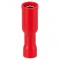 PowerMaster PM-39064 0,5-1,5mm2 Kesit 24x7x5mm Soket Kırmızı İzoleli Kablo Pabucu (100'lü Paket)