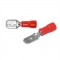 PowerMaster PM-39071 0,5-1,5mm2 Kesit 21x6x5mm Soket Kırmızı İzoleli Kablo Pabucu (100'lü Paket)