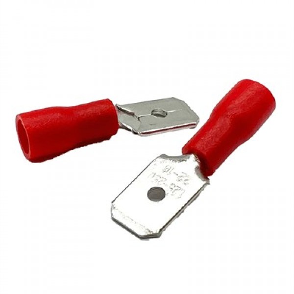 PowerMaster PM-39071 0,5-1,5mm2 Kesit 21x6x5mm Soket Kırmızı İzoleli Kablo Pabucu (100'lü Paket) PowerMaster PM-39071 0,5-1,5mm2 Kesit 21x6x5mm Soket Kırmızı İzoleli Kablo Pabucu (100'lü Paket)