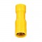 PowerMaster PM-39075 4-6mm2 Kesit 25x8x8mm Soket Sarı İzoleli Kablo Pabucu (100'lü Paket)