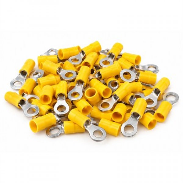 PowerMaster PM-39078 4-6mm2 Kesit 34x15x8mm Soket Sarı İzoleli Kablo Pabucu (100'lü Paket) PowerMaster PM-39078 4-6mm2 Kesit 34x15x8mm Soket Sarı İzoleli Kablo Pabucu (100'lü Paket)