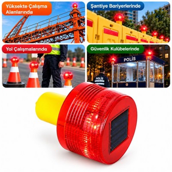 PowerMaster PM-39273 Kırmızı İkaz Lambası 125X80mm PowerMaster PM-39273 Kırmızı İkaz Lambası 125X80mm