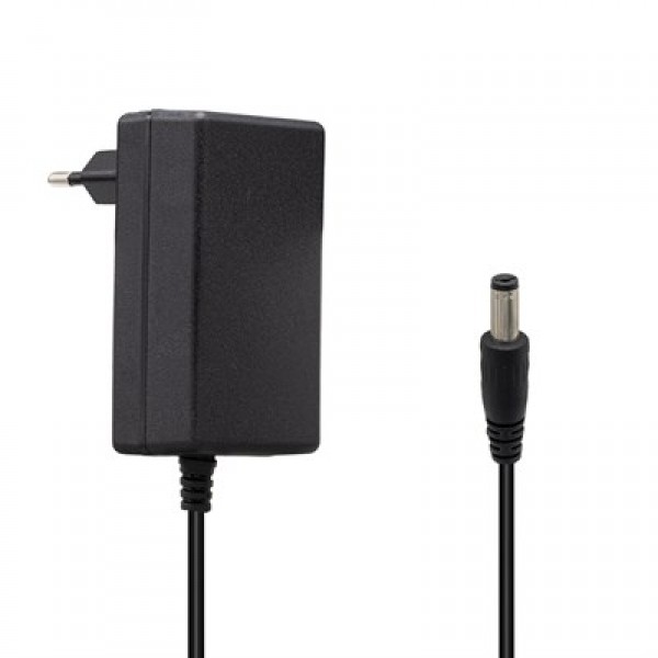 Powermaster PM-39531 Siyah 12 Volt - 2.5 Amper Plastik Kasa 5.5*2.5 Mm Yaylı Uç Priz Tipi Adaptör